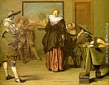 Pieter Codde The Meagre Company painting